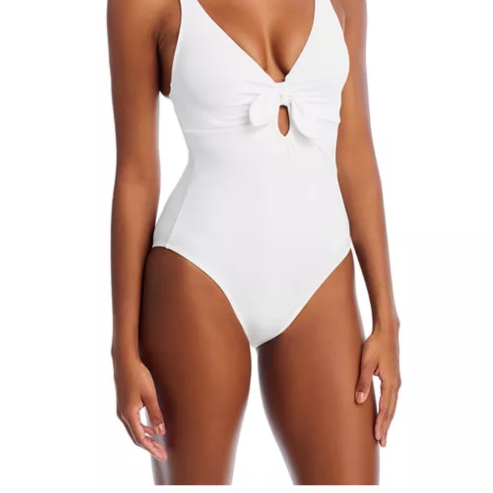 White One Piece Swim Suit